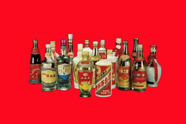 延安黄陵县回收名酒
